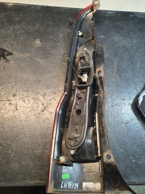 Fanale Posteriore Destro (DX, lato passeggero) corpo Nero FIAT PANDA (169) dal 2003 al 2011