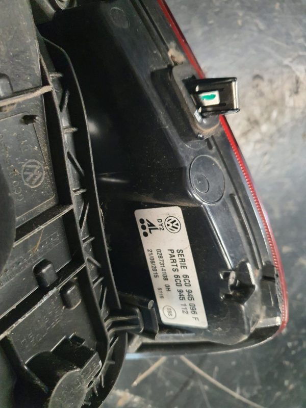 Fanale Posteriore Destro (DX, lato passeggero) VOLKSWAGEN POLO 5 “6C” dal 2014 al 2017