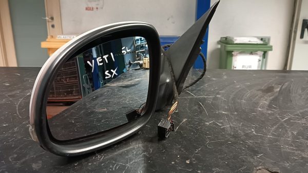 Retrovisore Sinistro (SX, lato guidatore) SKODA YETI dal 2013 al 2015