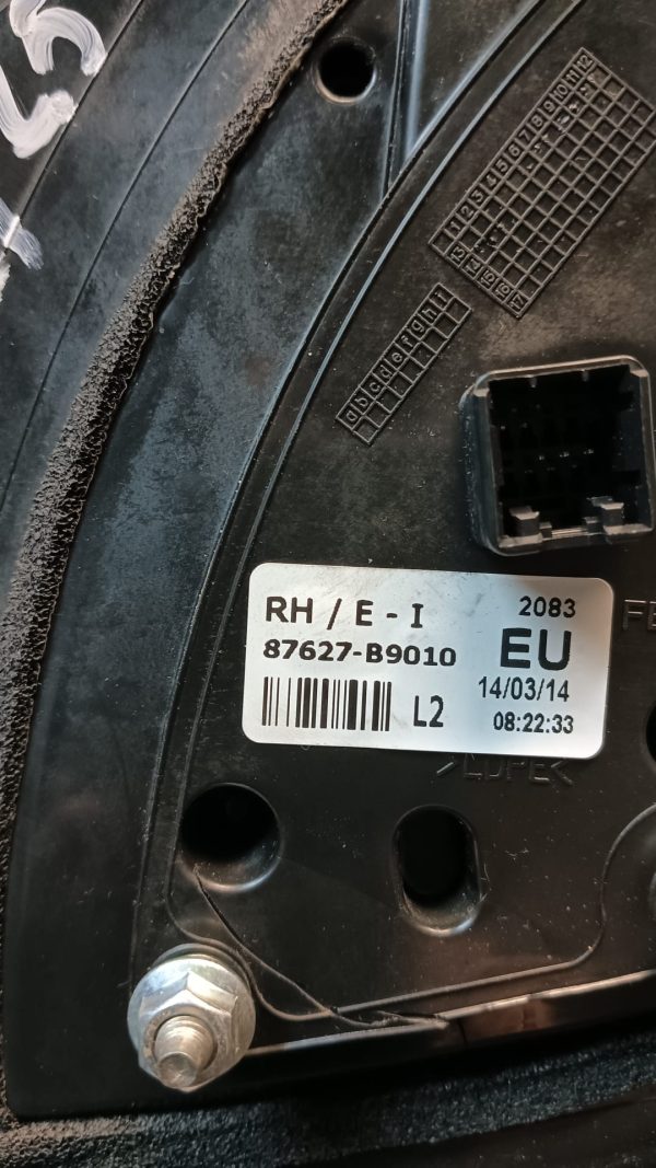 Retrovisore Destro (DX, lato passeggero) HYUNDAI I10 2A Serie dal 2014 al 2016